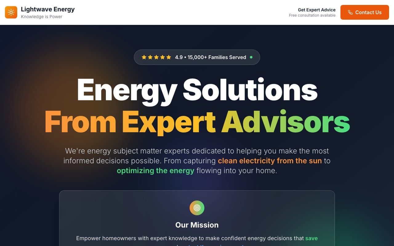 Lightwaves Energy